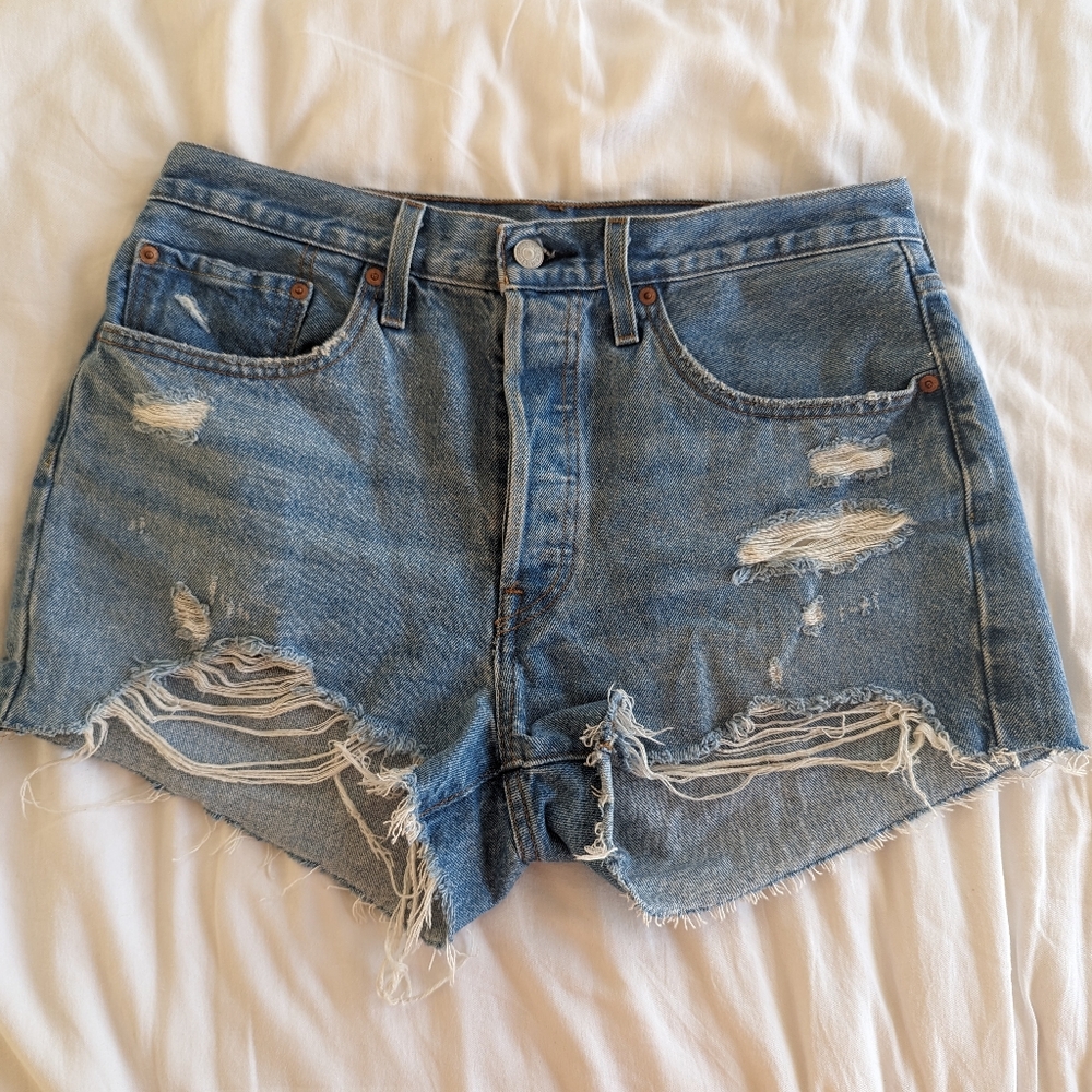 Levi's 501 Original Fit High Rise Shorts